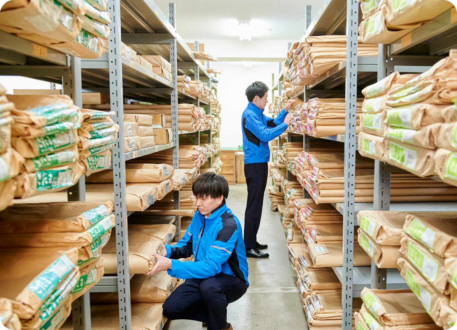 商品確保の仕組み