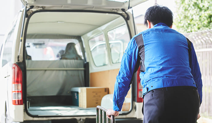 配送システムのイメージ写真